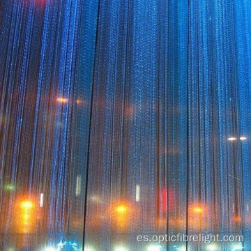 Luces de cortina sensoriales de fibra óptica